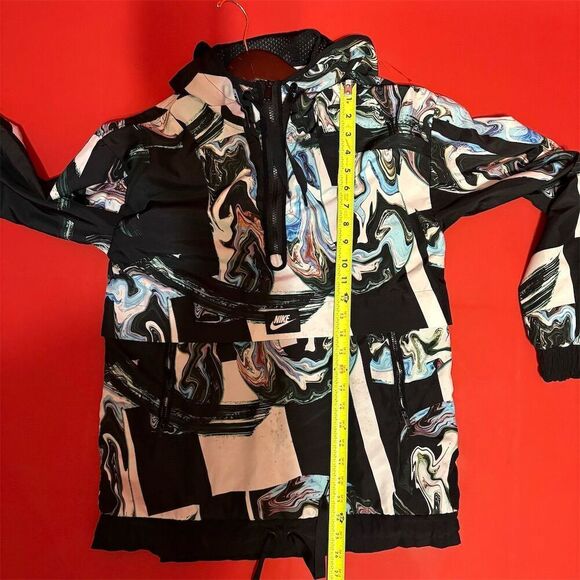 Nike Women's Marble Print Half Zip Jacket Multicolor Size M Casual - Picture 8 of 13